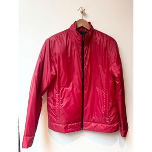 Aether Men's Eco Space Insulated Jacket Red Primaloft Full Zip Size 3 Large